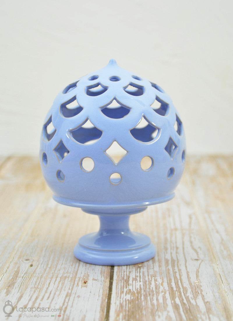 ANEMONE - Pumo Porta candela in ceramica - Lacapasa.com