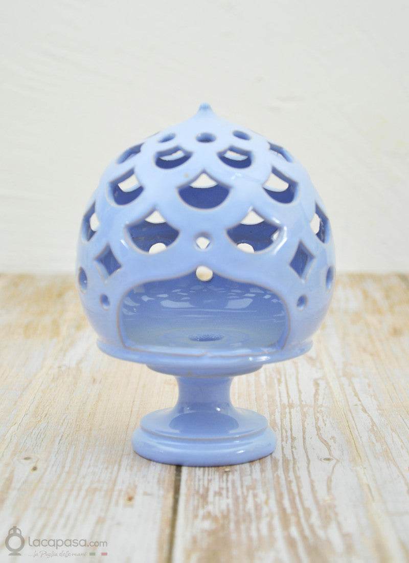 ANEMONE - Pumo Porta candela in ceramica - Lacapasa.com