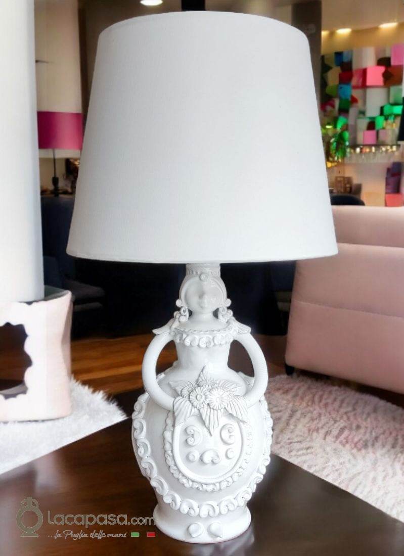 ANNA - Lampada Pupa in ceramica - Lacapasa.com