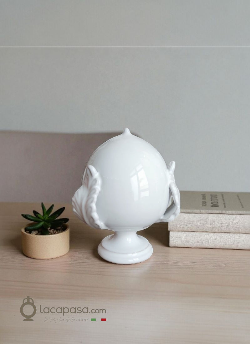 CICLAMINO - Pumo bomboniera ceramica - Lacapasa.com