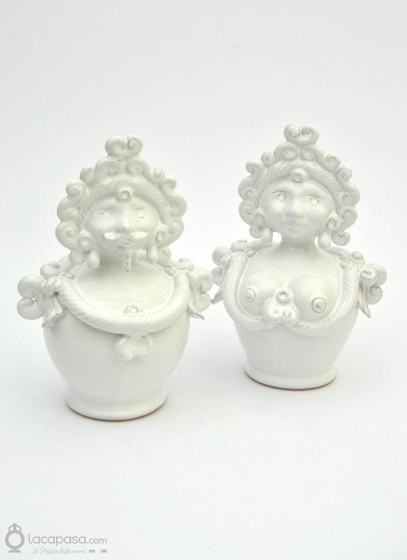 CIRO e TATINA - Pupe pugliesi in ceramica - Lacapasa.com