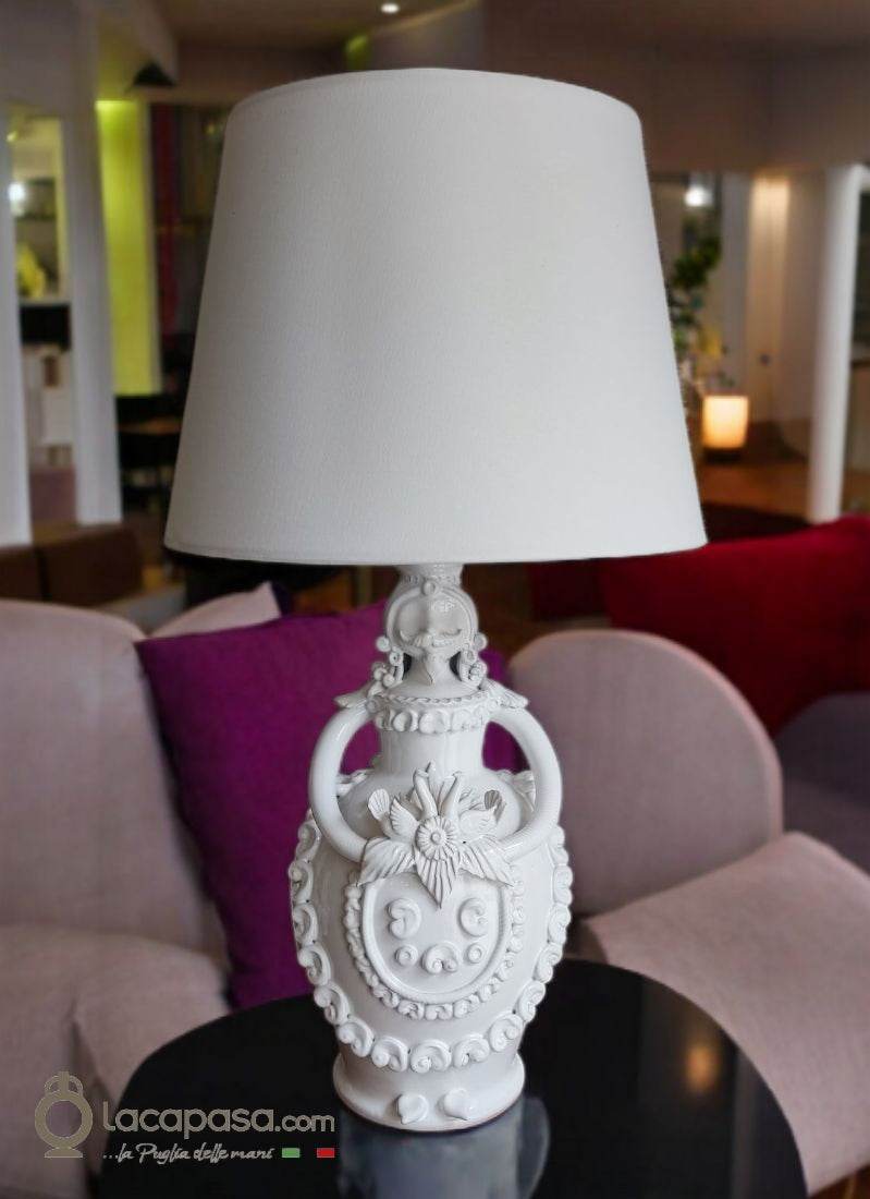CIRO - Lampada Pupa in ceramica - Lacapasa.com