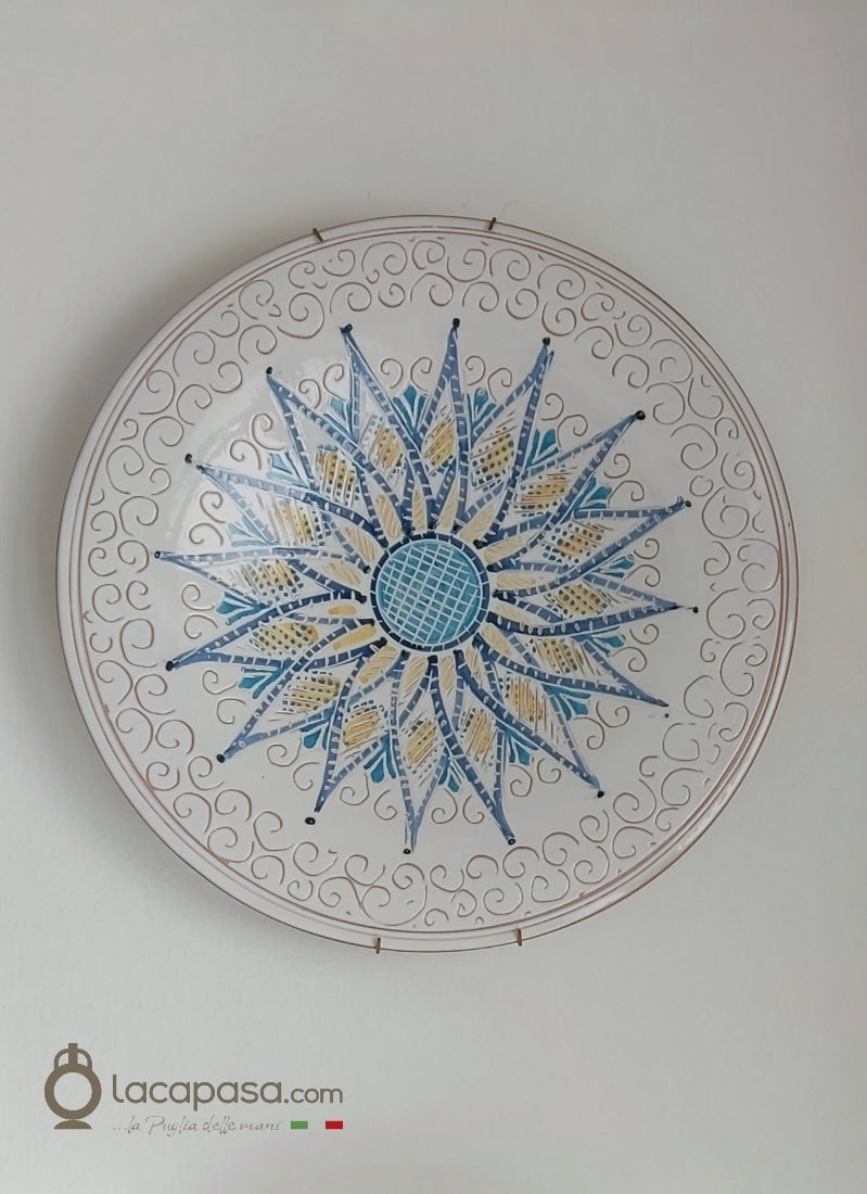 FIORDALISO - Piatto da parete - Lacapasa.com