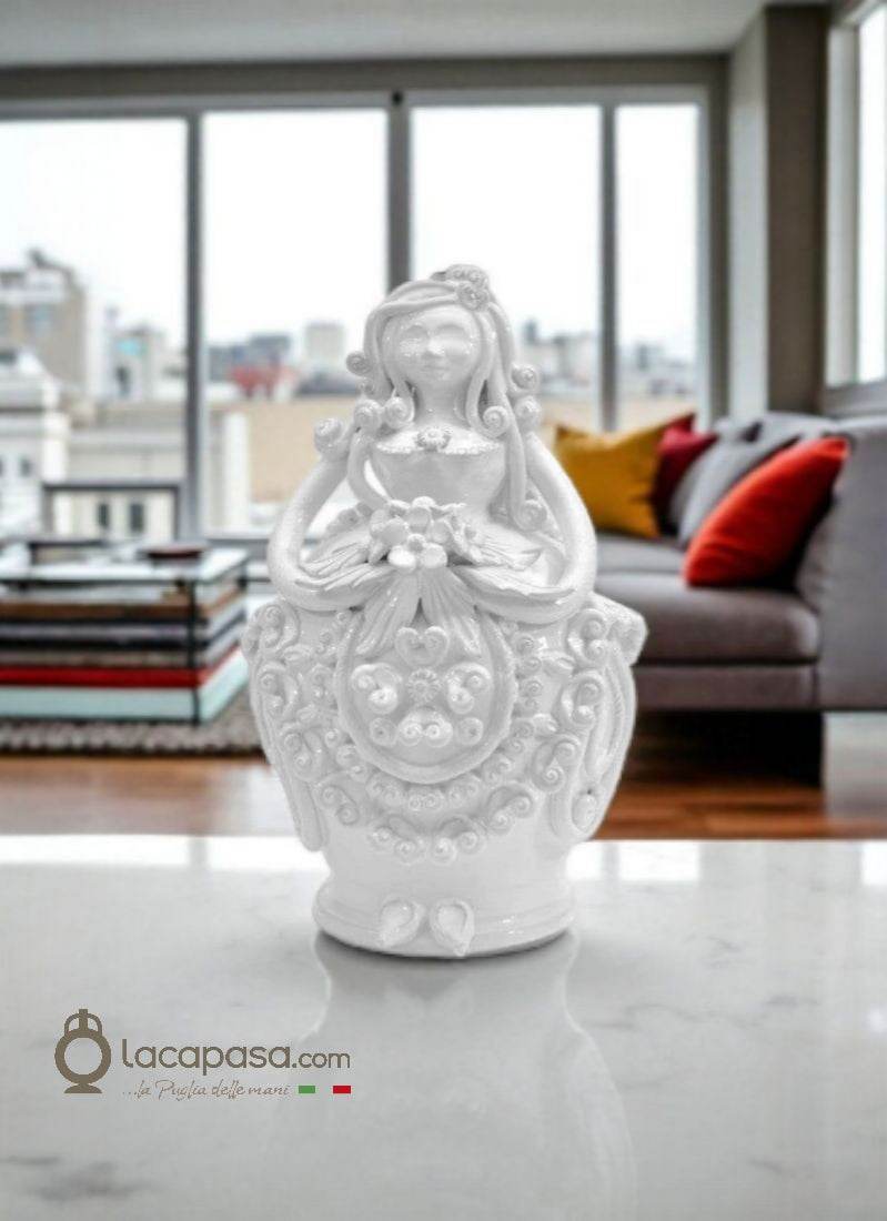 GIULIA - Pupa in ceramica pugliese - Lacapasa.com