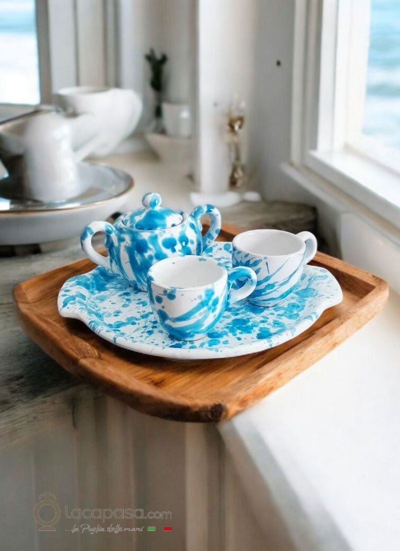 GOCCIA - Servizio Caffe' in ceramica - Lacapasa.com