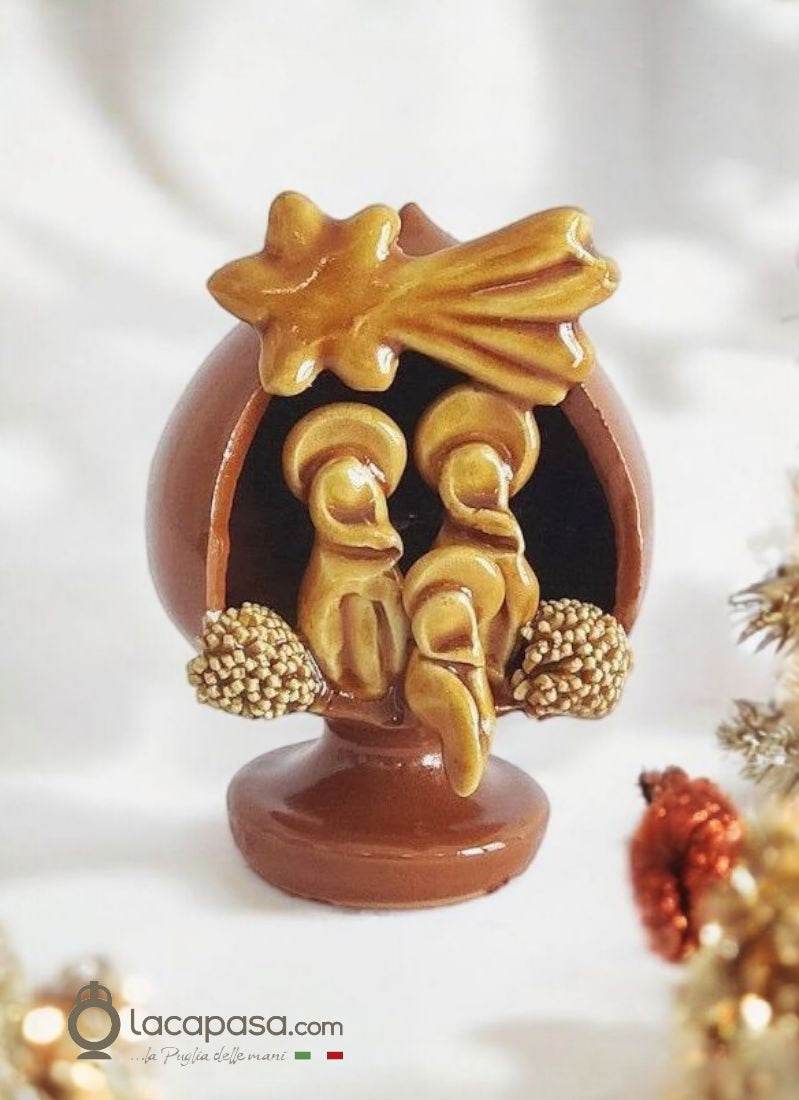 JESUS - Pumo Presepe bomboniera ceramica - Lacapasa.com