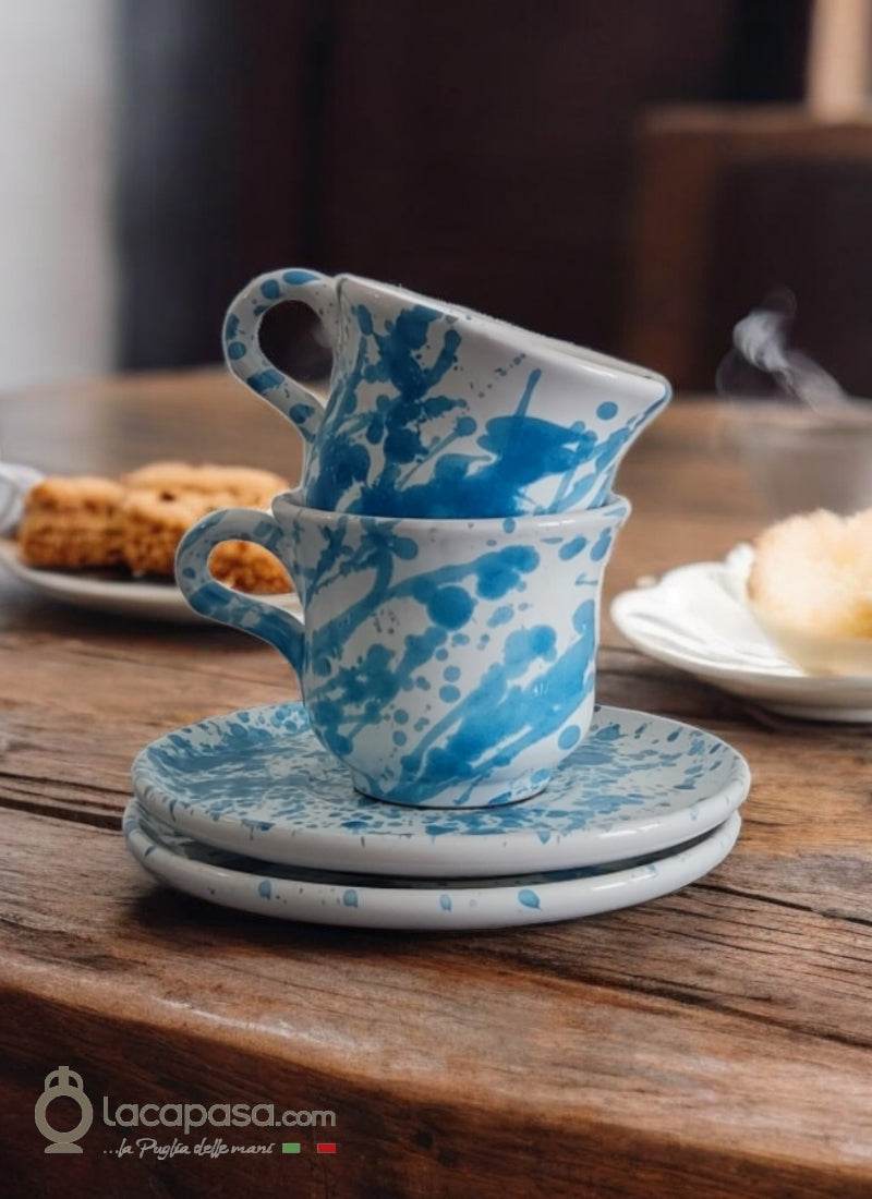 LAVANDA - Tazza di ceramica - decoro Macchia - Lacapasa.com
