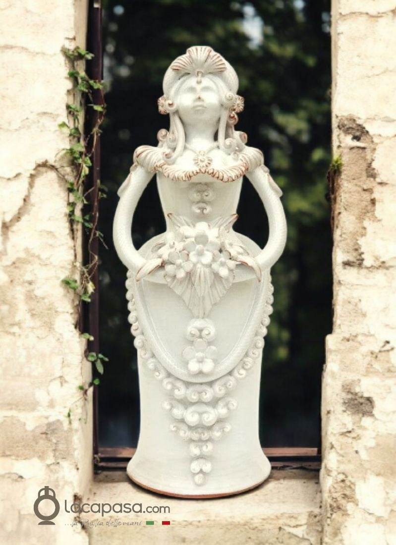 REGINA - Pupa in ceramica pugliese - Lacapasa.com