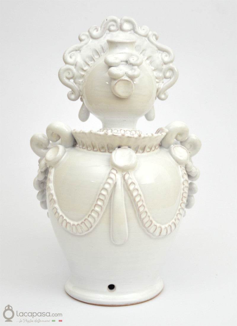 ROSA - Pupa in ceramica pugliese - Lacapasa.com