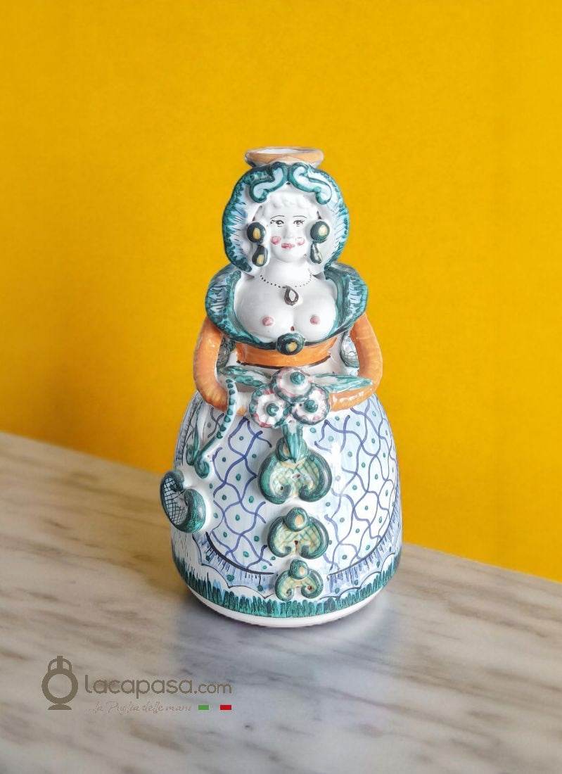 TITINA - Pupa in ceramica pugliese - Lacapasa.com