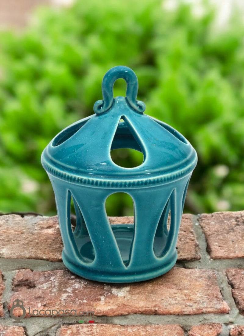 VEGA - Porta candela bomboniera ceramica - Lacapasa.com