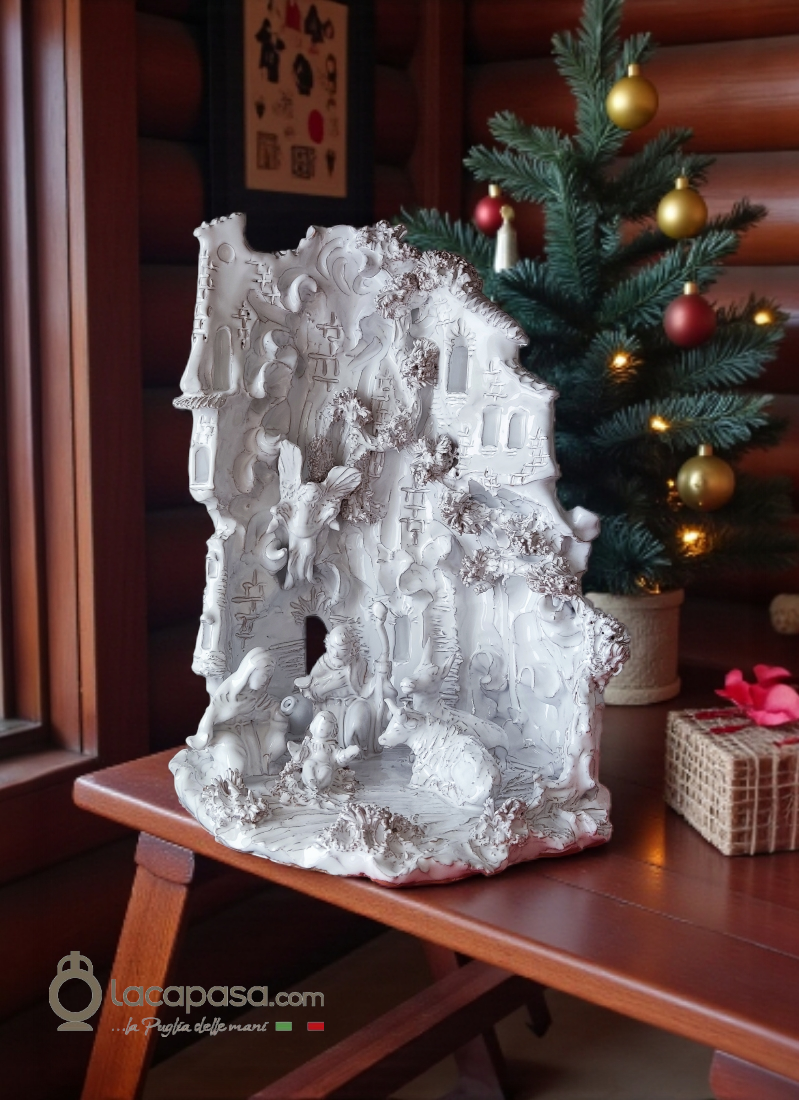 GERUSALEMME – Presepe in ceramica