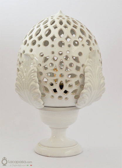 ACACIA - Lampada Pumo in ceramica - Lacapasa.com - Shop Online di Ceramiche Artigianali e Tipicità Pugliesi