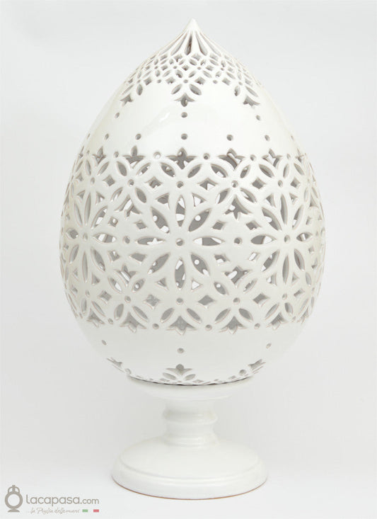 ANETO - Lampada Pumo in ceramica Lacapasa.com