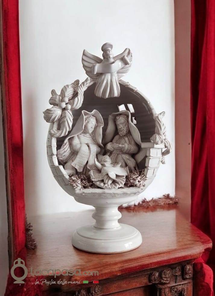 BETLEMME - Pumo presepe in ceramica - Lacapasa.com