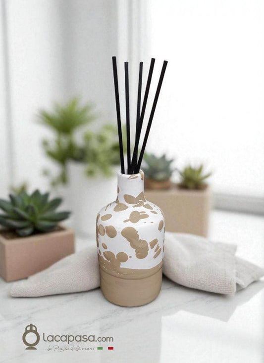 BOTTIGLIA - Profumatore bomboniera in ceramica - Lacapasa.com