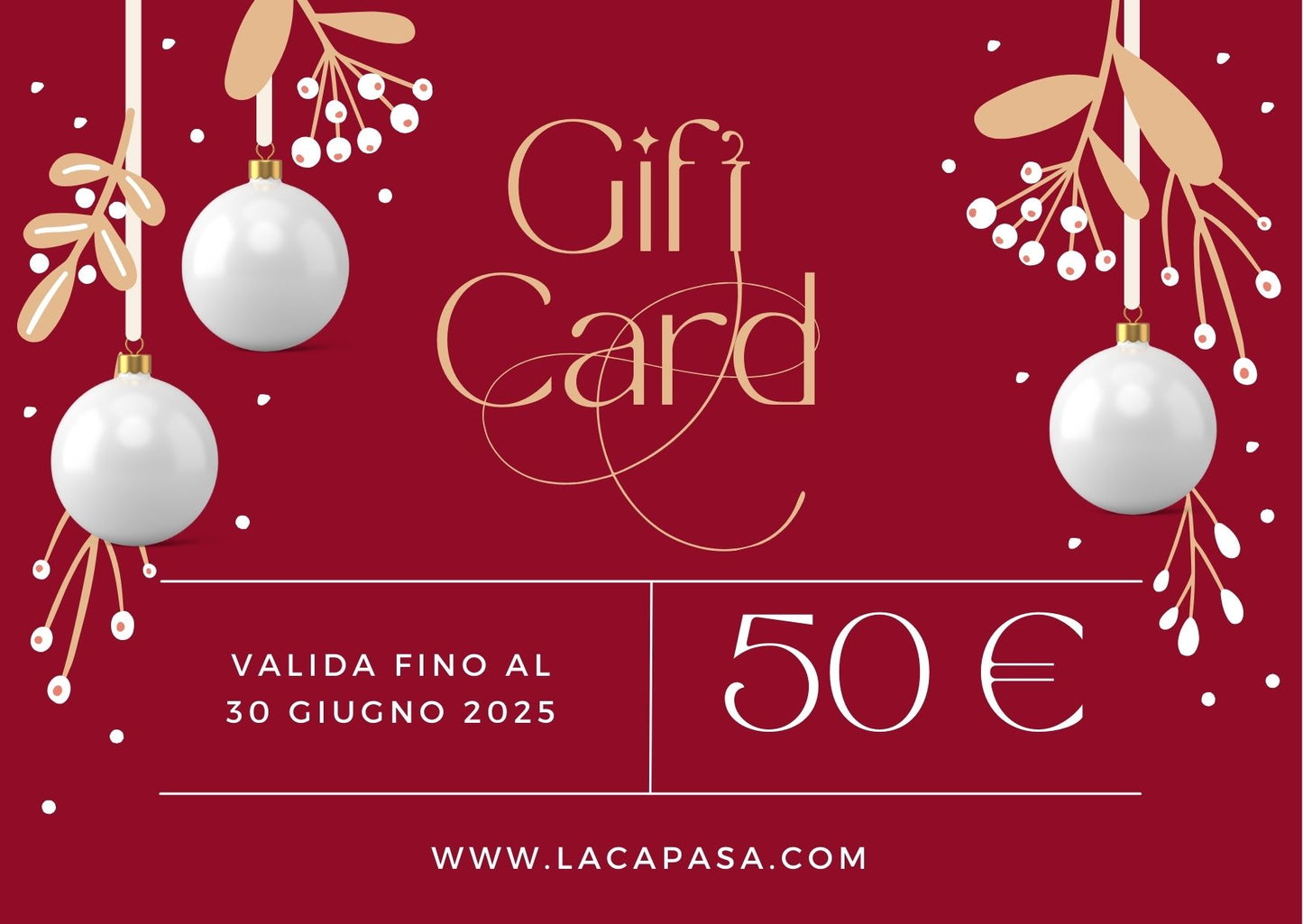 Gift Card - Natale 2024