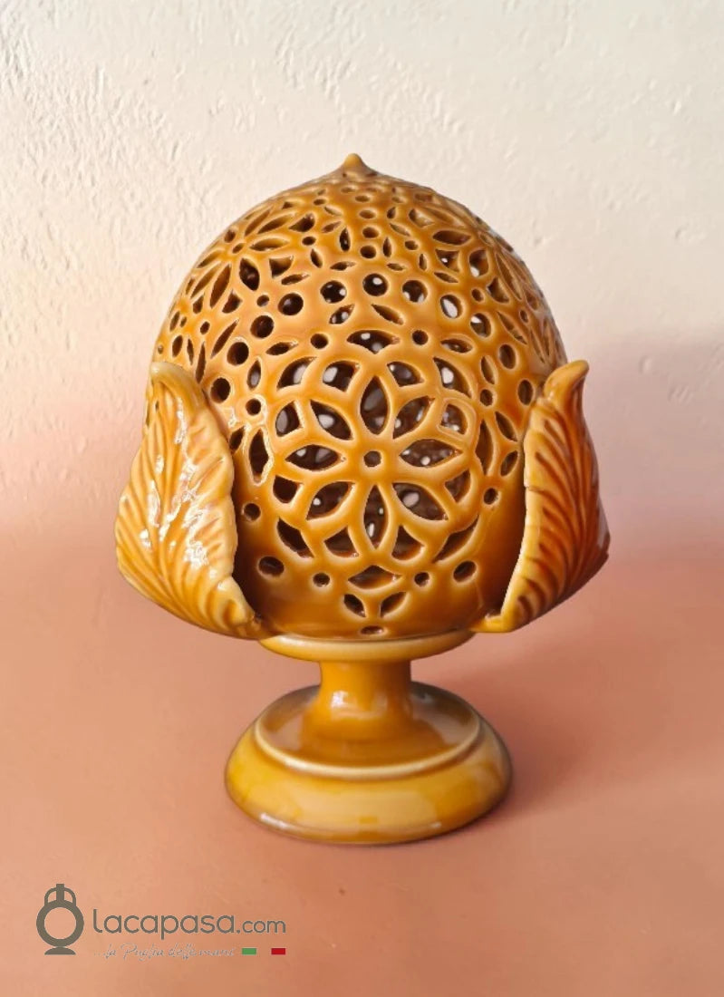 CALENDULA - Lampada Pumo in ceramica - Lacapasa.com