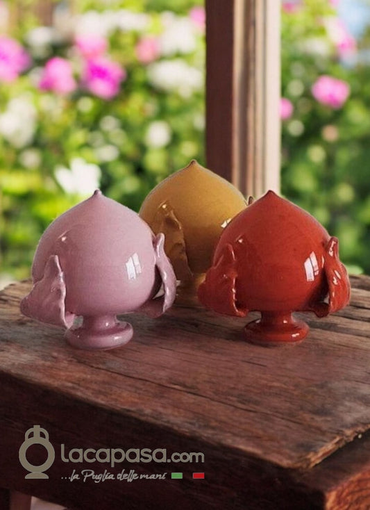 CAPPERO - Pumo bomboniera ceramica - Lacapasa.com