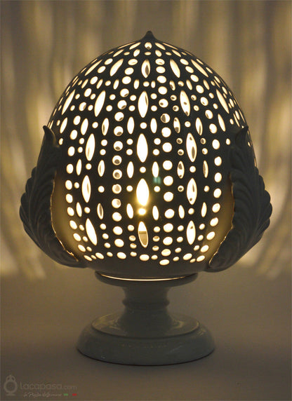 CARLINA - Lampada Pumo in ceramica Lacapasa.com