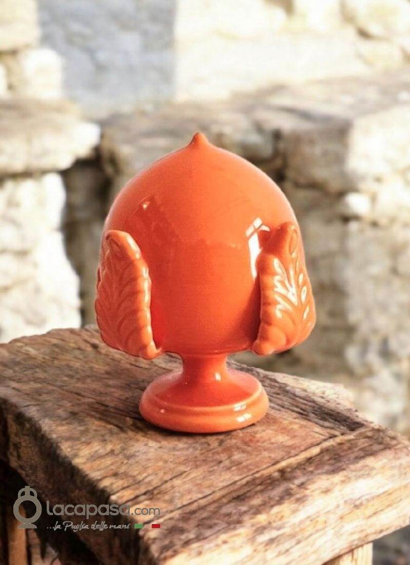 CICLAMINO - Pumo bomboniera ceramica - Lacapasa.com