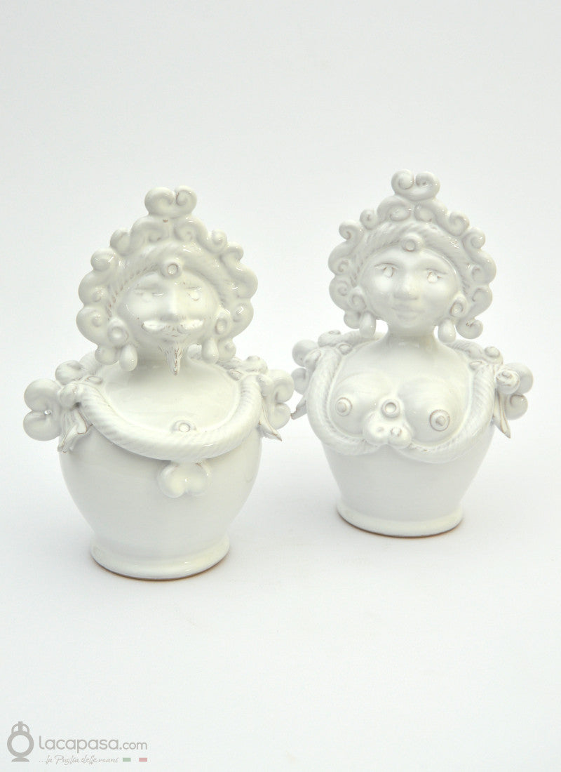 CIRO e TATINA - Pupe in ceramica - Lacapasa.com