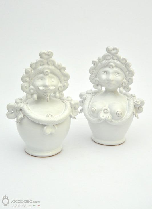CIRO e TATINA - Pupe in ceramica Lacapasa.com