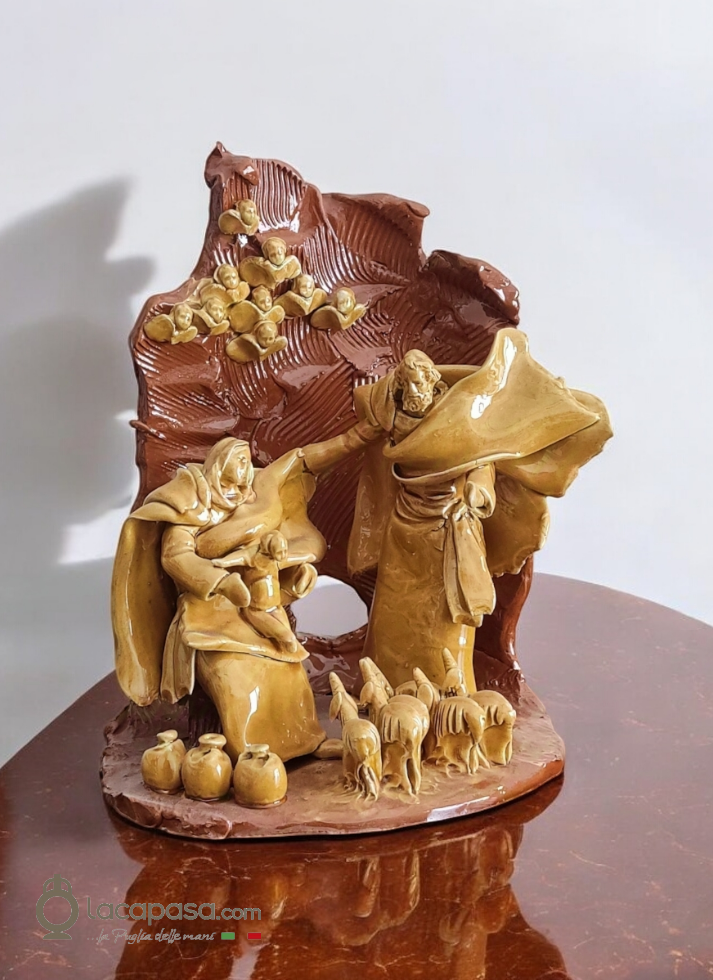 COMETA - Presepe in ceramica - Lacapasa.com - Shop Online di Ceramiche Artigianali e Tipicità Pugliesi