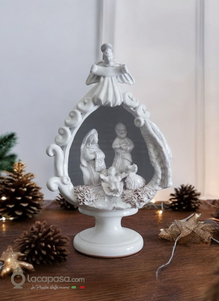 DOMINUM - Pumo presepe in ceramica - Lacapasa.com - Shop Online di Ceramiche Artigianali e Tipicità Pugliesi