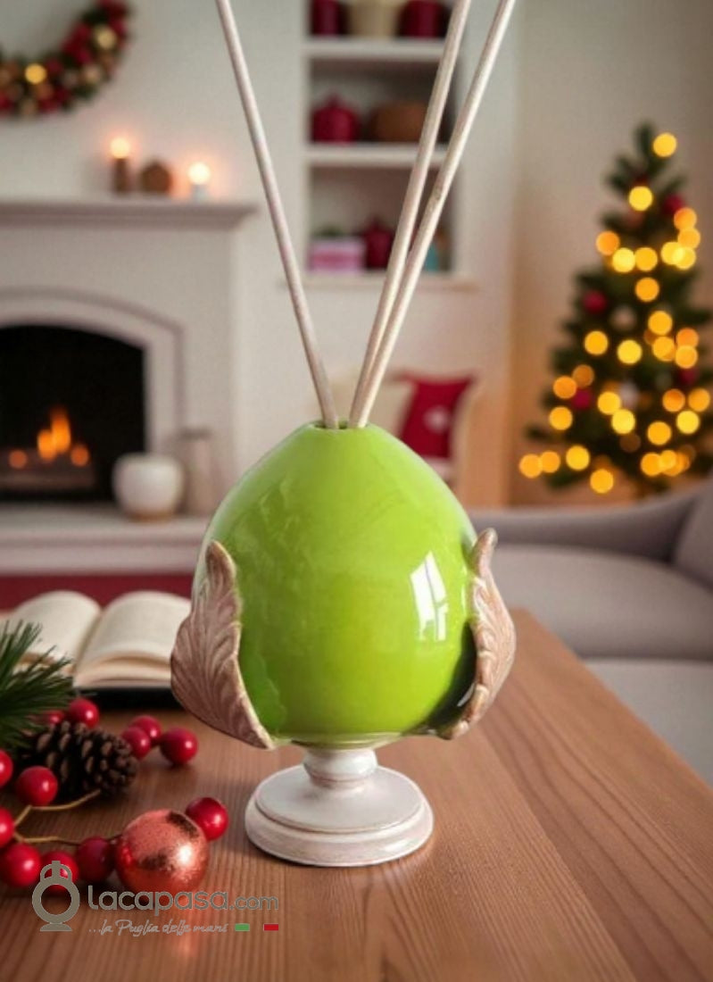 ELICRISO - Profumatore Pumo in ceramica - Xmas - Lacapasa.com