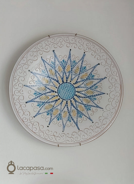 FIORDALISO - Piatto da parete - Lacapasa.com