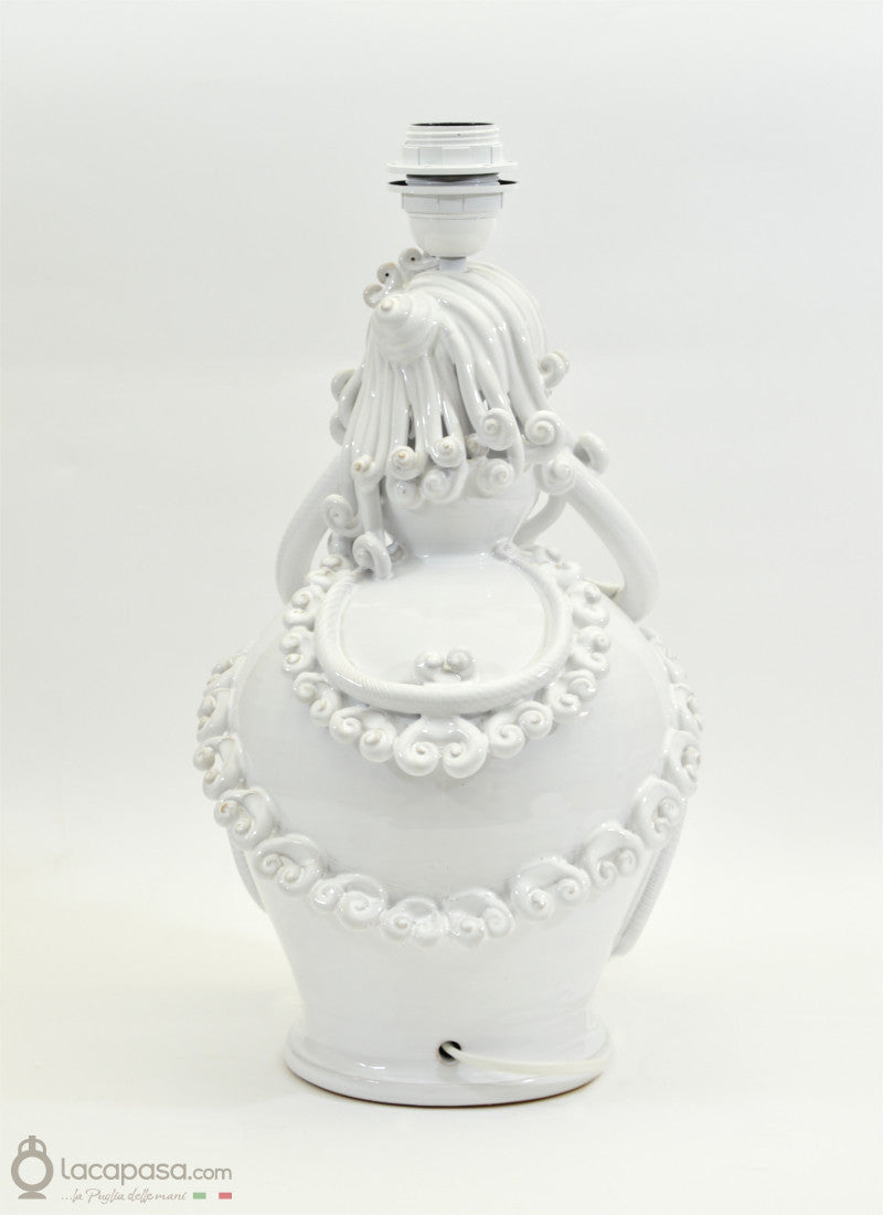 GIULIA - Lampada Pupa in ceramica Lacapasa.com