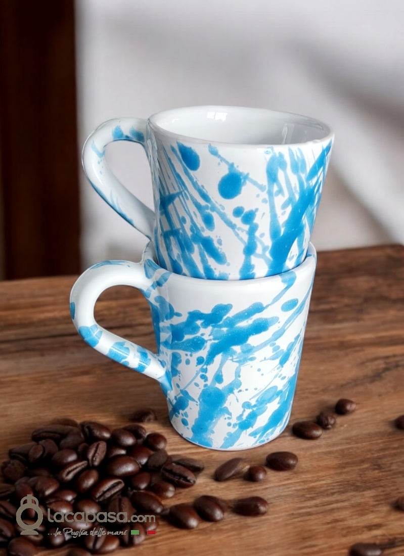 GOCCIA - Tazza Mug di ceramica - decoro Macchia - Lacapasa.com