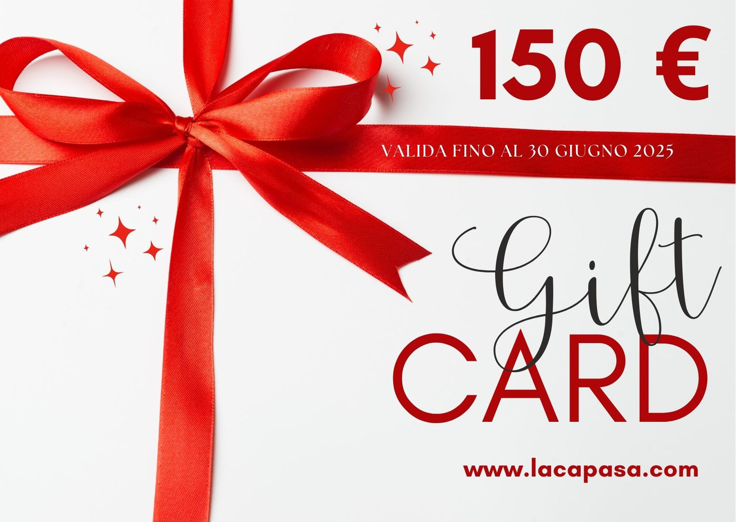 Gift Card - Natale 2024 - Lacapasa.com