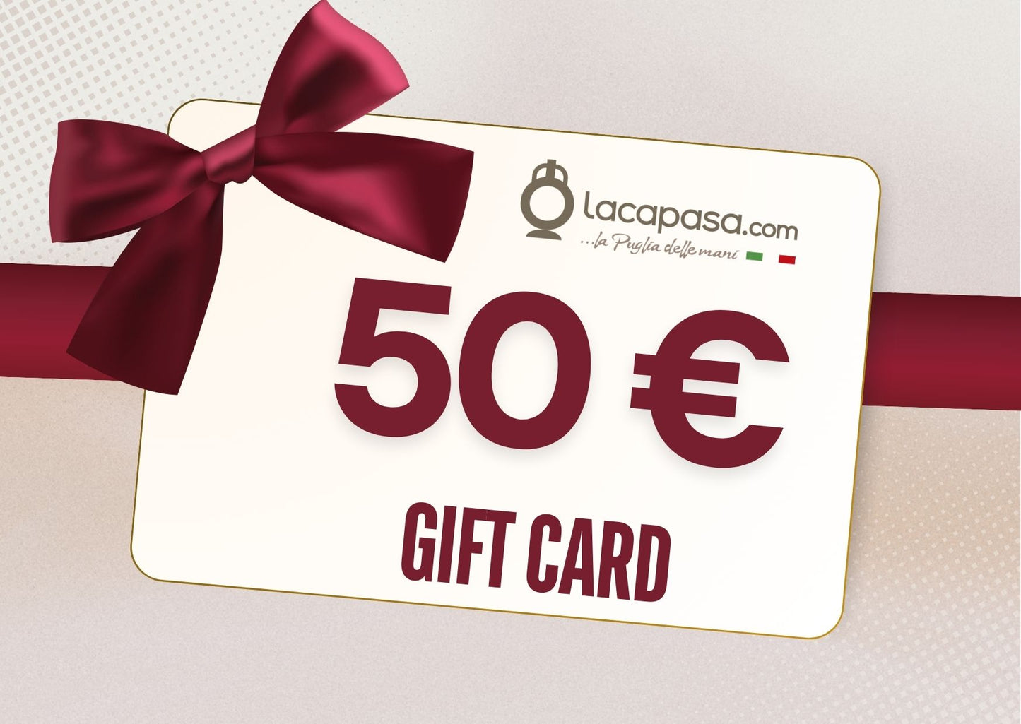 Gift Card - 50€ - Lacapasa.com
