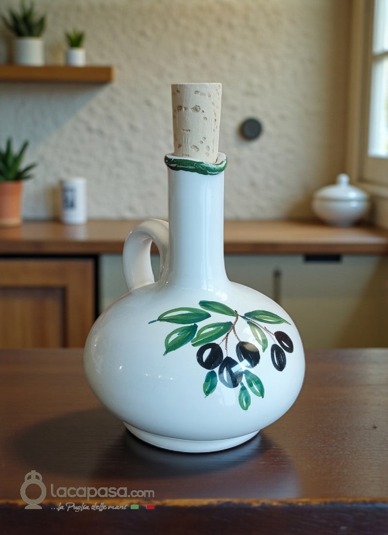 LECCINA - Oliera bomboniera ceramica - Lacapasa.com