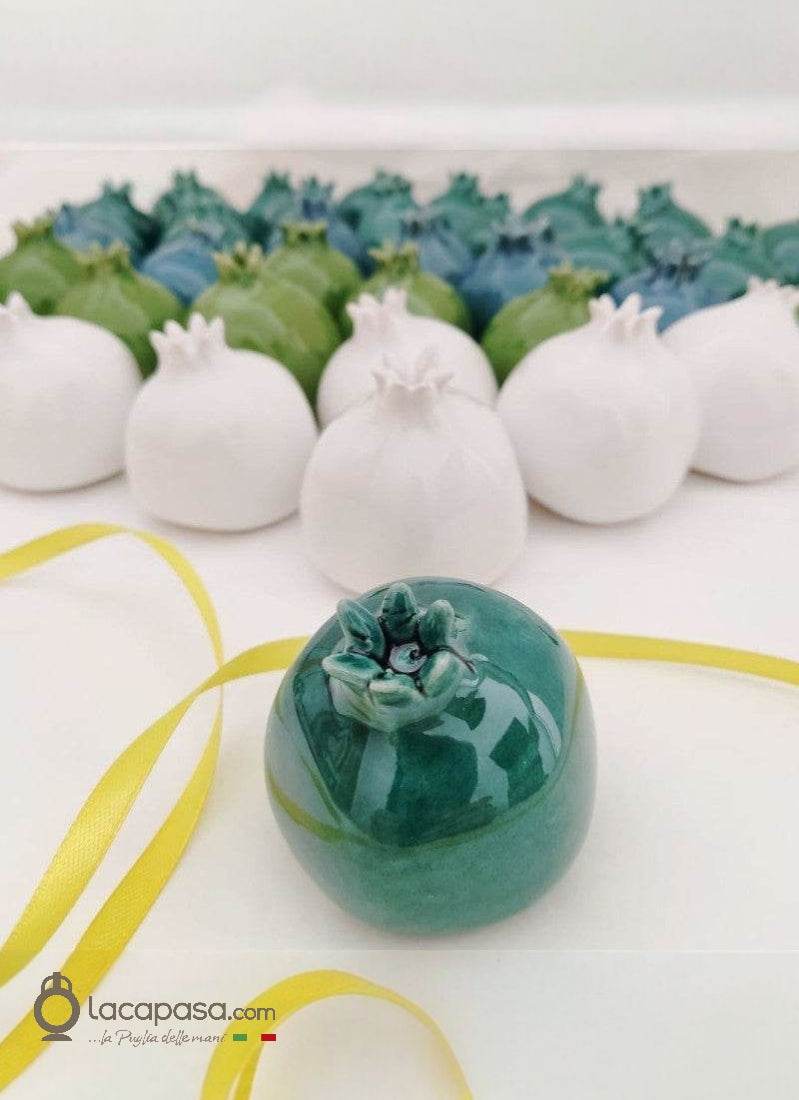 MELOGRANO bomboniera in ceramica - Lacapasa.com