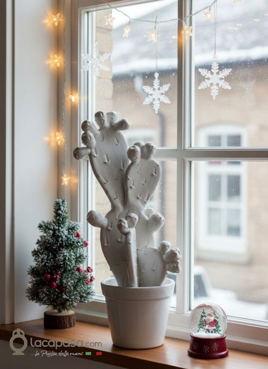 MUSCAREDDA - Fico d'India in ceramica - Xmas - Lacapasa.com