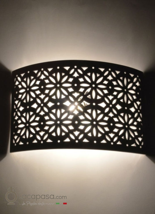 ORIONE - Applique in ceramica artigianale - Lacapasa.com