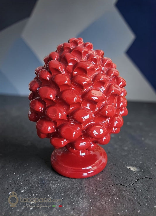 PINEA - Pigna in ceramica rossa - Lacapasa.com