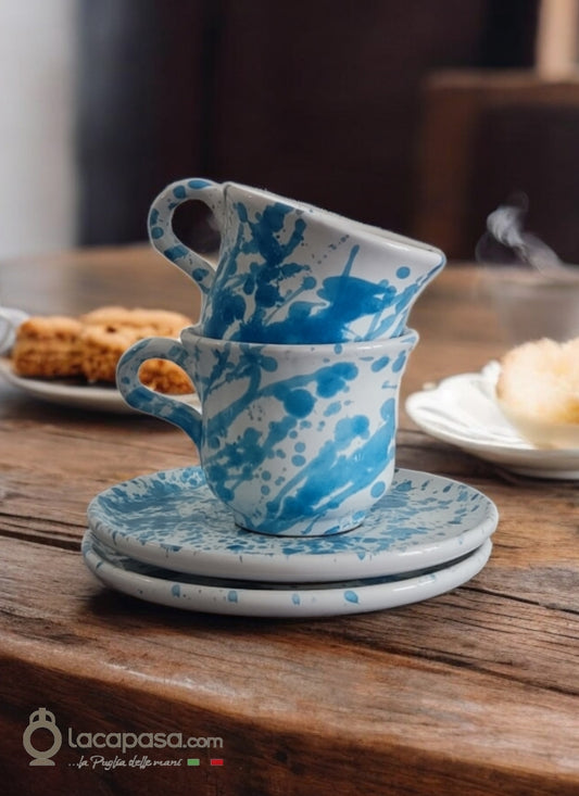 LAVANDA - Tazza Tè in ceramica