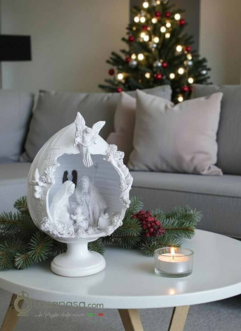 DOMINUM - Pumo presepe in ceramica