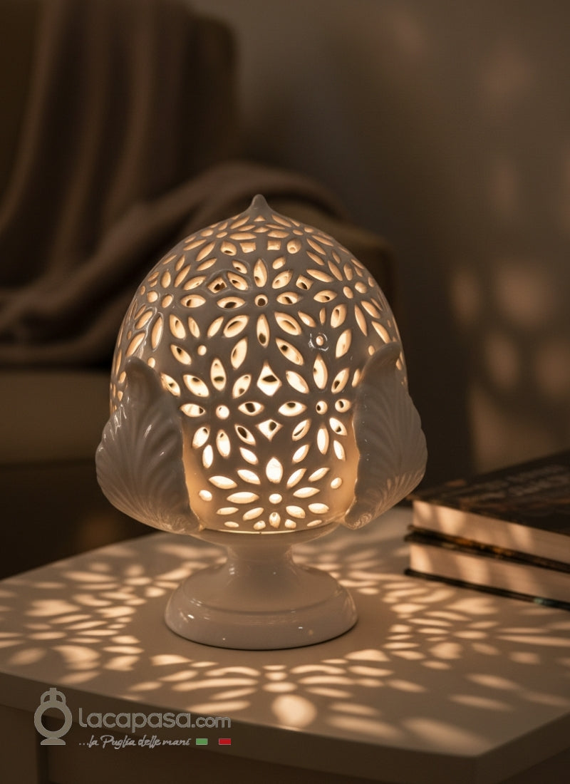 BUCANEVE - Lampada Pumo in ceramica