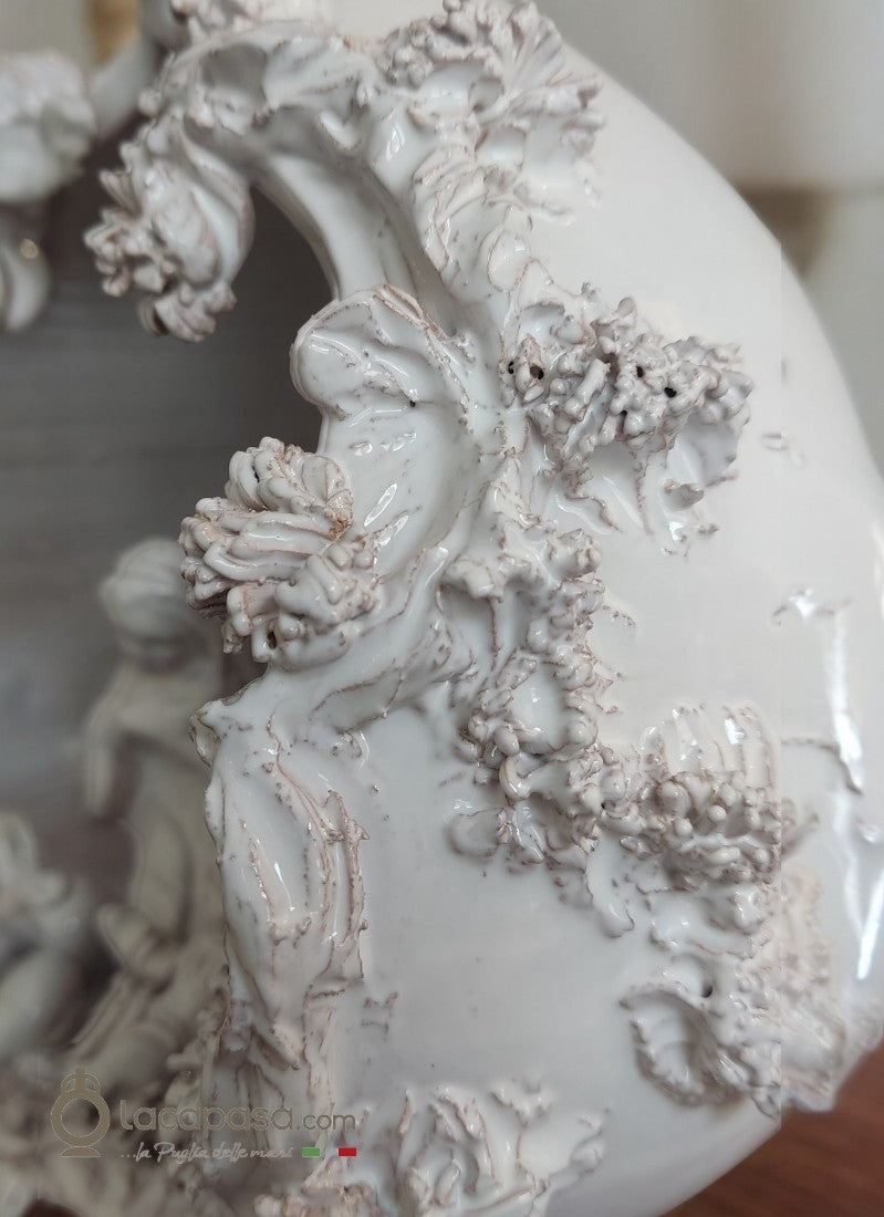 Pumo presepe in ceramica di Grottaglie