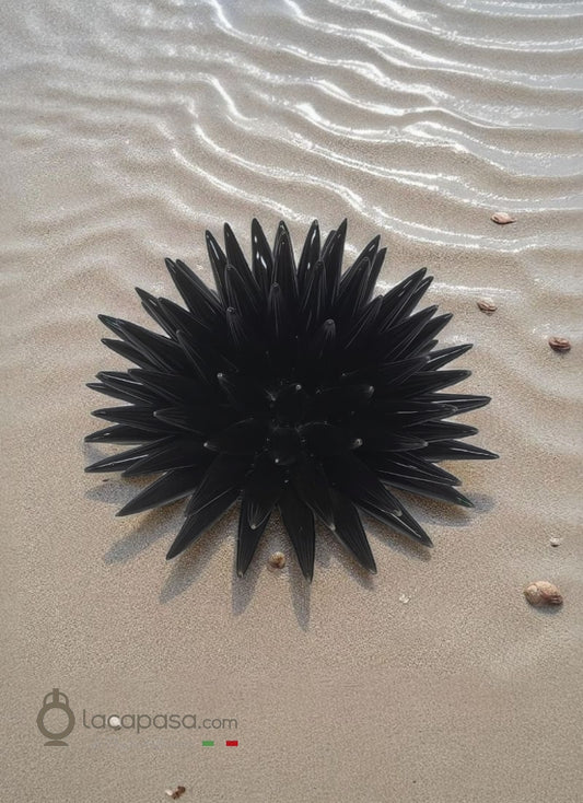 RICCIO DI MARE nero in ceramica - Lacapasa.com