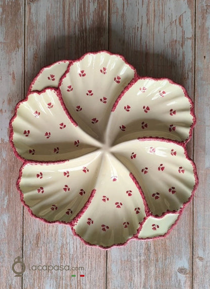 SPIRALE - Antipastiera in ceramica pugliese - Lacapasa.com