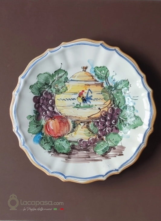 ZUPPIERA - Piatto da parete - Lacapasa.com